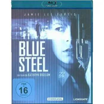 Blu-ray film Blue Steel, 1 Blu-ray – Kathryn Bigelow,Jamie Lee Curtis,Ron Silver,Clancy Brown (DE)