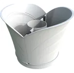 BAMA Květináč TULIPANO, bílá BAMA