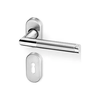 Dveřní kování ACT SERVIS ACT - Luka R OV Provedení: PZ (vložkový zámek), Povrch: IN - nerez