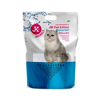 Podestýlka pro kočku JK Animals Litter Silica gel - natural, kočkolit 6,8 kg/16 l