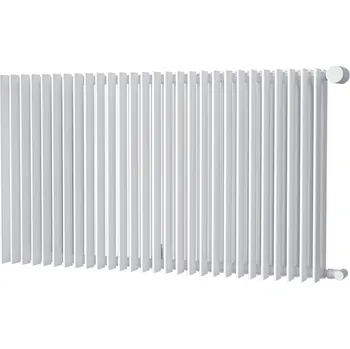 Radiátor Isan Antika Double horizontal 576 x 1800 mm koupelnový radiátor bílý
