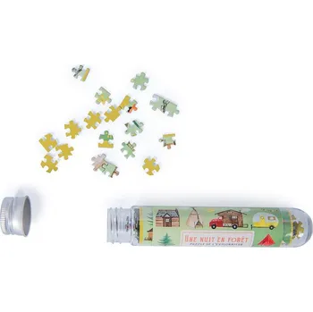 Hračka pro nejmenší MOULIN ROTY Moulin Roty Mini puzzle Kempování