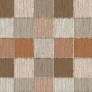 ubrus Ubrus PVC 202B kostky hnědo-šedé návin 20 m x 140 cm