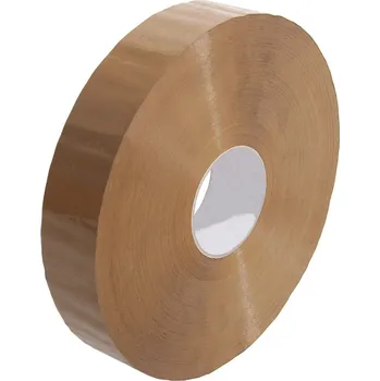 Lepicí páska Lepicí páska PP jako velká role, hnědá, šířka 50 mm x 990 lfm, síla 45 µ