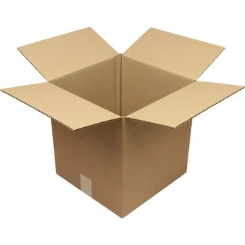 Karton Skládací krabice z vlnité lepenky, 1vrstvá, vnitřní rozměry 305 x 305 x 330 mm, kvalita 1.40C
