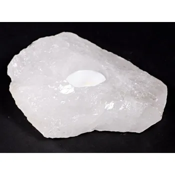 Svícen Magieprirody.cz Křišťál svícen 1.020 kg - svícen na svíčku přírodní #135