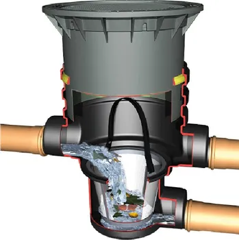 Kanalizační potrubí Graf Filtrační šachta DN 400 pojízdná do 3,5 t