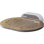 BERGEN – Mýdlenka s úchytem – chrom a dřevo – 07053