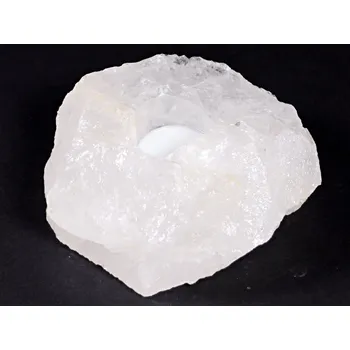 Svícen Magieprirody.cz Křišťál svícen 1.100 kg - svícen na svíčku přírodní #139