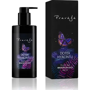 Tělový olej Tělový olej Dotek hyacintu