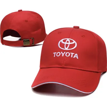 Kšiltovka Čepka Toyota červená s bílou výšívkou