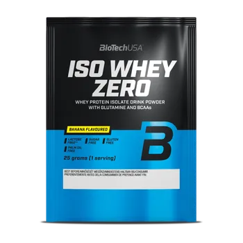 Proteinový nápoj BioTech USA Iso Whey Zero 25g Příchuť: bílá čokoláda