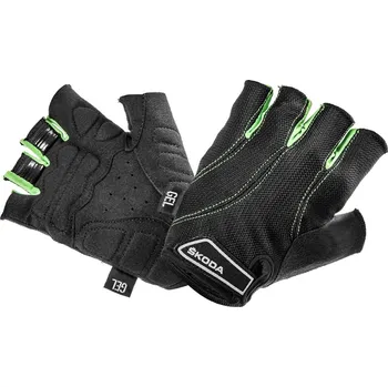 Cyklistické rukavice Cyklistické rukavice ŠKODA (krátké) original, S