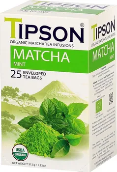 Čaj BASILUR Tipson BIO Matcha Mint 25x 1,5 g