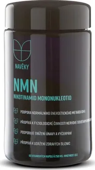 Přírodní produkt Navěky NMN Nikotinamid mononukleotid 250 mg 60 cps.