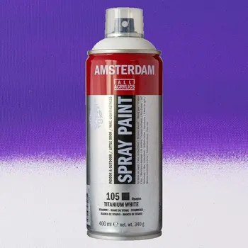 Barva ve spreji Akrylový sprej AMSTERDAM 400ml, Ultramarine Violet