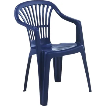 Plastové zahradní křeslo SCILLA modré