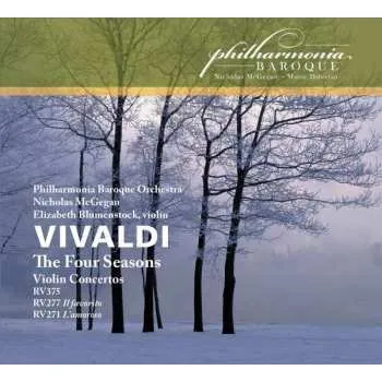 Zahraniční hudba CD Nicholas McGegan: Vivaldi The Four Seasons Violin Concertos RV375 RV277 Il favorito RV271 L'amoroso 2011