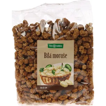 bio nebio Bílá moruše sušená BIO, 400 g