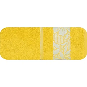 Ručník ArtFir Ručník SYLVIA 21 | hořčičná 50 x 90 cm