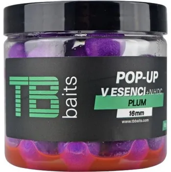 Nástraha TB Baits Plovoucí Boilie Pop-Up Plum + NHDC 65 g - 16 mm