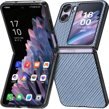Pouzdro na mobilní telefon JSM 56453 JSM CARBON Plastový kryt Oppo Find N2 Flip modrý