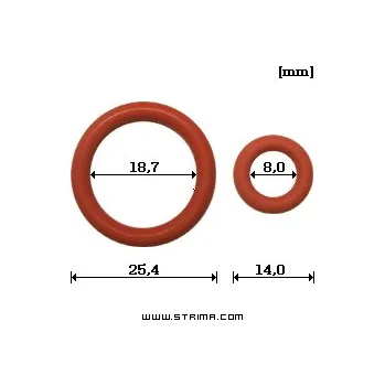 Ventil Texi Těsnění bezpečnostního ventilu 20058-NA
