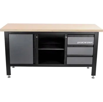 Dílenský stůl Procarosa® Dílenský ponk Procarosa PROFI311 Barva: Černá