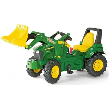 Dětské šlapadlo Rolly Toys Farmtrac John Deere s nakladačem