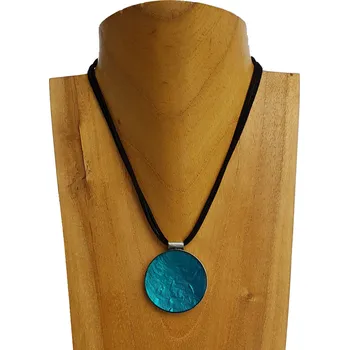 Náhrdelník Náhrdelník kruh modrý