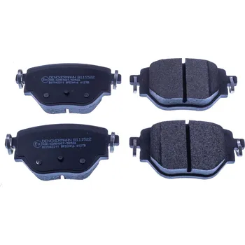 Brzdová destička Sada brzdových destiček, kotoučová brzda DENCKERMANN B111522