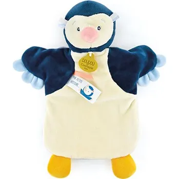 plyšák Doudou Plyšový maňásek tučňák 25 cm