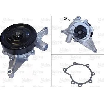 Chladič motoru Vodní čerpadlo, chlazení motoru VALEO 506820