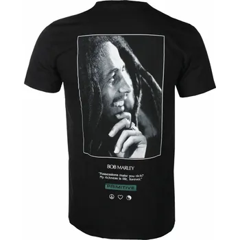 Pánské tričko Tričko metal pánské Bob Marley - Life Forever - PRIMITIVE - papfa2278-blk - S