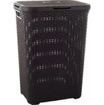 Koš na špinavé prádlo - CURVER RATTAN STYLE Objem: 60 l, Barva: hnědá