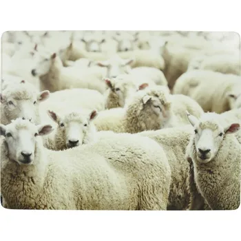 prostírání 4ks pevné korkové prostírání ovce - 30*40*0,4cm