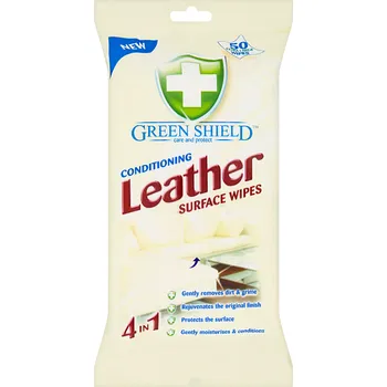 Green Shield Care and Protect Leather Surface Wipes