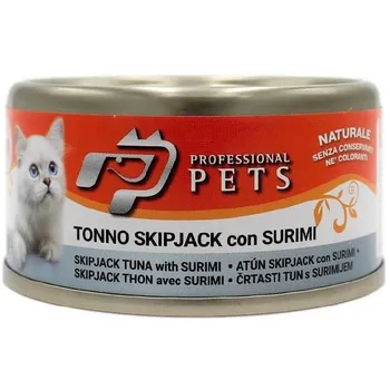 Krmivo pro kočku Professional Pets Cat konzerva Tuna/Surimi 70 g