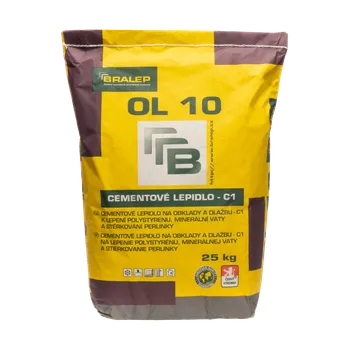 Průmyslové lepidlo Cementové lepidlo BRALEP OL 10 balení 25kg