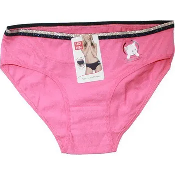 Dámské kalhoty Dámské kalhotky do boků růžové Kočička 3998 - 593/207