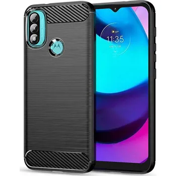 Pouzdro na mobilní telefon Kryt Motorola Moto E20s / E30 / E40 Tech-Protect TPU Carbon black