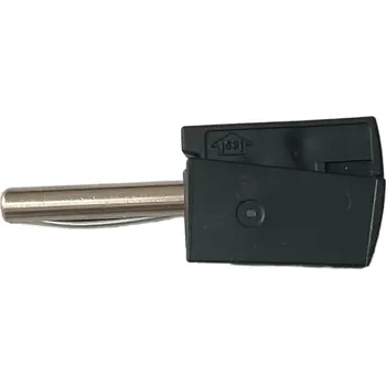 Krokosvorka Banánkový konektor 4mm WAGO 215-111 černý