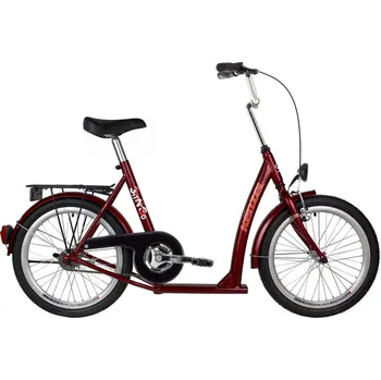 Dětské kolo Kenzel Městské kolo Sit n’go Ceremony 1spd 20" bordové