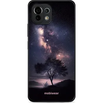 Pouzdro na mobilní telefon Lesklý kryt Mobiwear Glossy - Xiaomi 11 Lite 5G NE - G005G Strom s galaxií (Prémiové lesklé pouzdro, obal, kryt Mobiwear Glossy na mobil Xiaomi 11 Lite 5G NE - G005G Strom s galaxií, materiál Plast + TPU silikon - krytí po všech stranách, neošoupatelný)