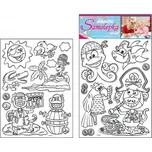 Samolepky na zeď k vymalování - Piráti - 285