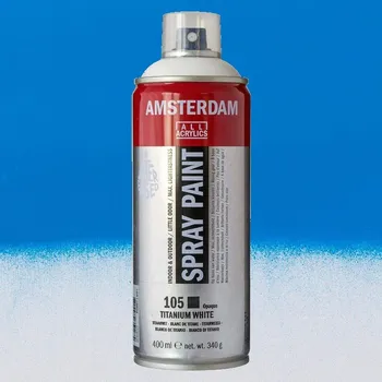 Barva ve spreji Akrylový sprej AMSTERDAM 400ml, Brilliant Blue