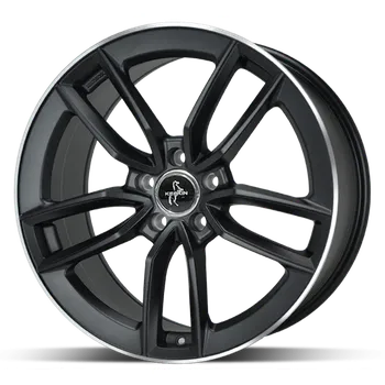 Disk Alu disk Keskin KT21 MBLP 8,5x20 5x112 ET30 černý matný leštěný