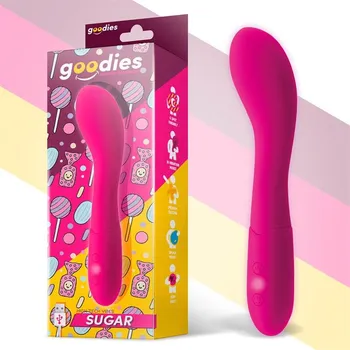 Vibrátor Goodies Sugar G-Spot Silicone Vibe Fushsia