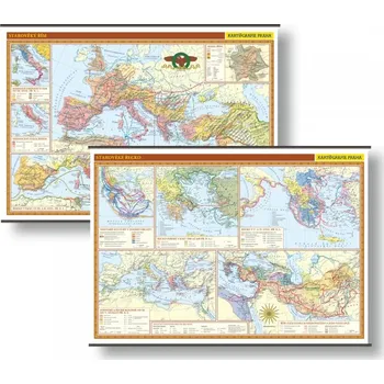 Kartografie PRAHA, a. s. Starověké Řecko a Řím – sada nástěnných map