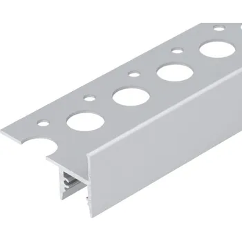 LED lišta Profil WIRELI UP-TILE10 A stříbrný elox, 2m (metráž)